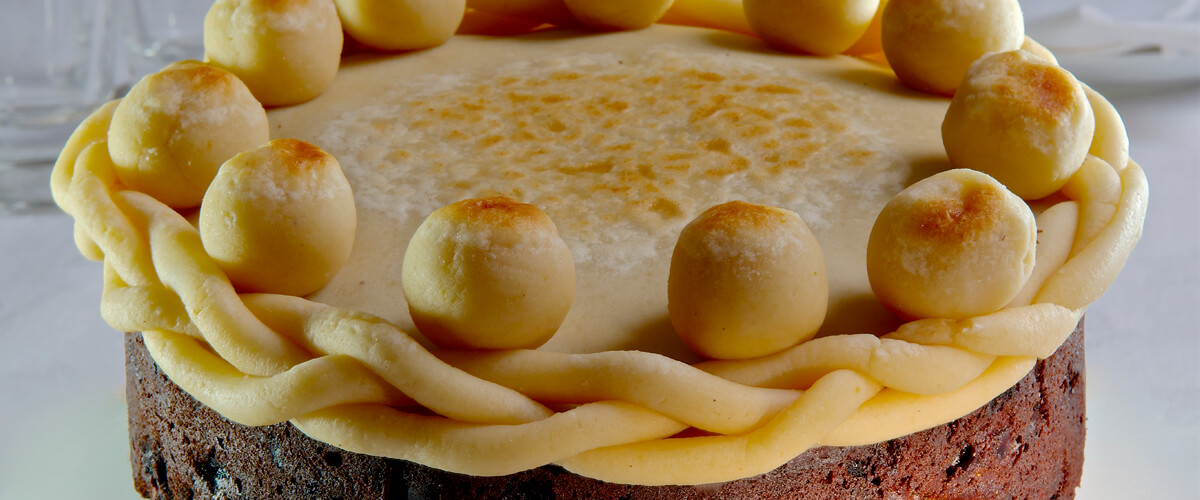 Food Thoughts Chocolate Simnel Cake