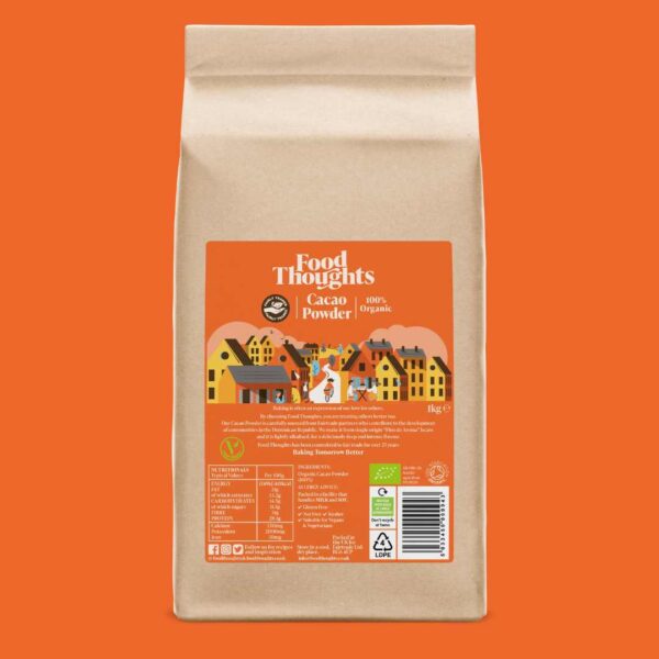 Food Thoughts Organic Cacao Powder 1kg bag